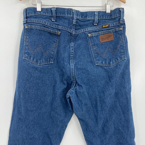 Wrangler 47MWZ Straight Mens Jeans 36x34 Cowboy Western Classic Ranch Durable - Picture 4 of 8